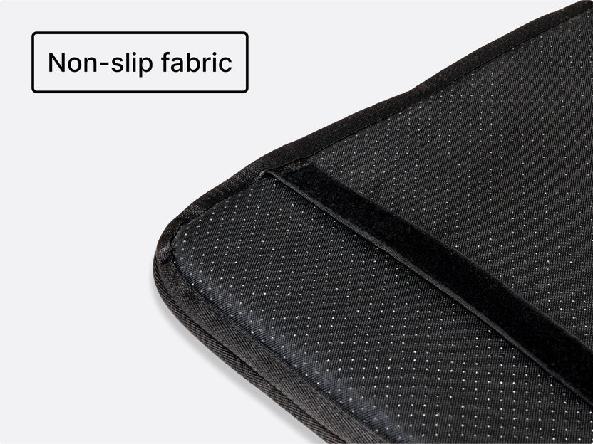 Close-up of the non-slip fabric surface on the BackRest.